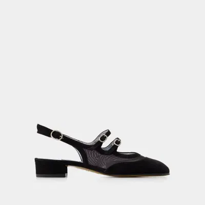 Carel Paris Peach Night Pumps In Black