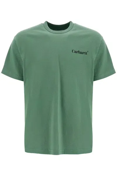 Carhartt Wip Duck Fold T-shirt In Green