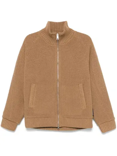 Carhartt Wip Main Banley Wool Blend Sweater In Brown