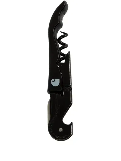 Carhartt X Pulltap's Script Corkscrew In Black