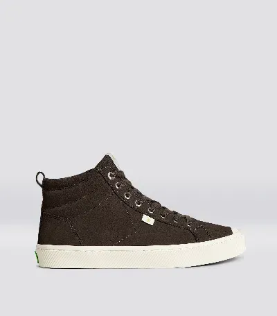 Cariuma Oca High Dark Brown Suede Sneaker Men