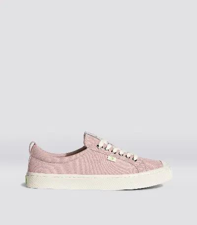 Cariuma Oca Low Rose Canvas Sneaker Men In Rose Red