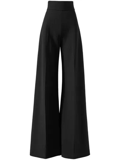 Carolina Herrera Wide-leg Trousers In Black