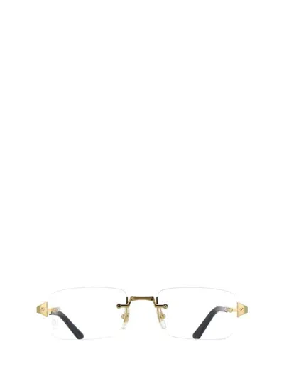 Cartier Eyeglasses In Gold