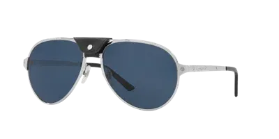 Cartier Man Sunglasses Ct0034s In Blue