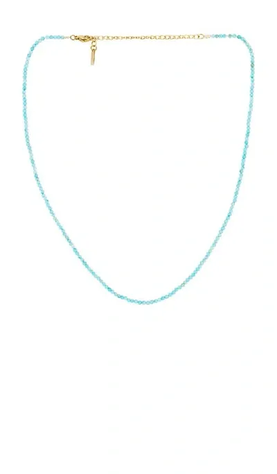 Casa Clara Isabelle Necklace In Blue