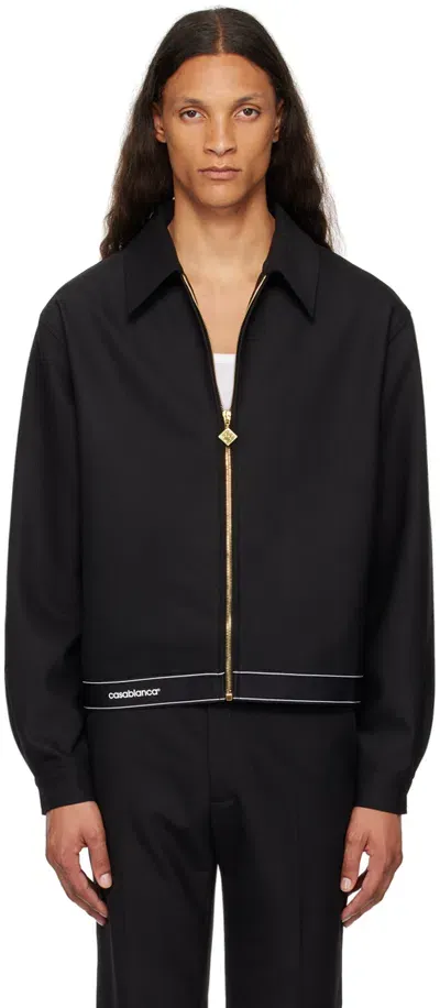 Casablanca Sports Tailoring Jacket In Black