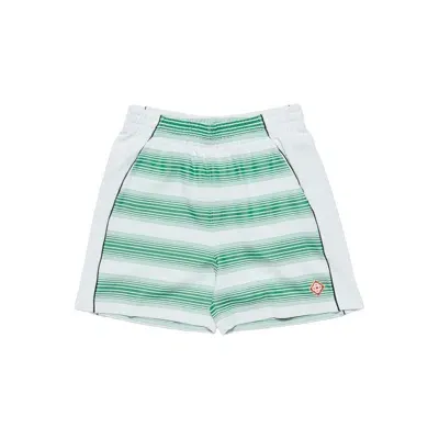 Casablanca Gradient Striped Track Shorts In Multi