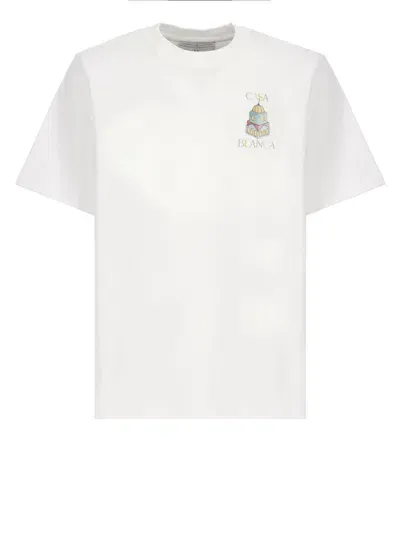 Casablanca Objets En Vrac T-shirt In White