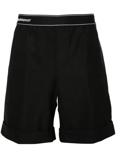 Casablanca Sports Tailoring Shorts In Black