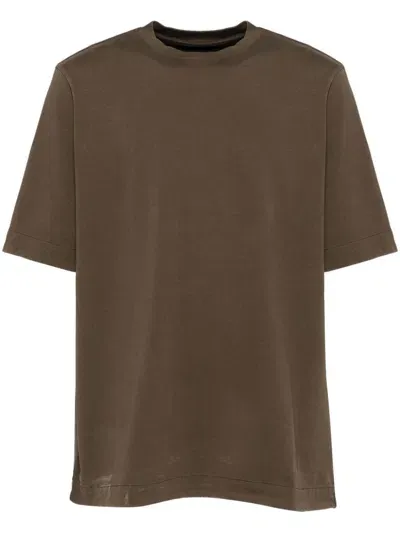 Casey Casey Felix T-shirt In Brown