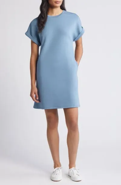 Caslon Cuffed T-shirt Dress In Blue Ensign