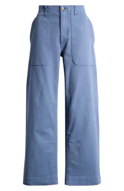 Caslonr Caslon(r) Twill Utility Pants In Blue Moonlight