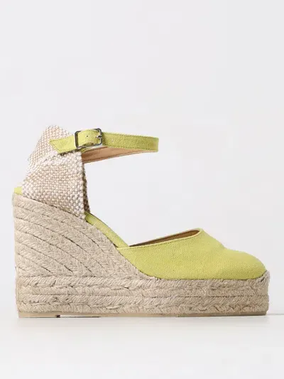 Castaã±er Wedge Shoes Castañer Woman Color Yellow