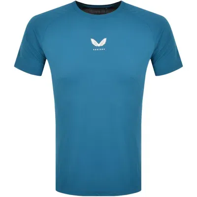 Castore Breathable Gym T Shirt Blue