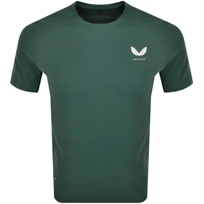 Castore Performance Short Sleeve T Shirt Green