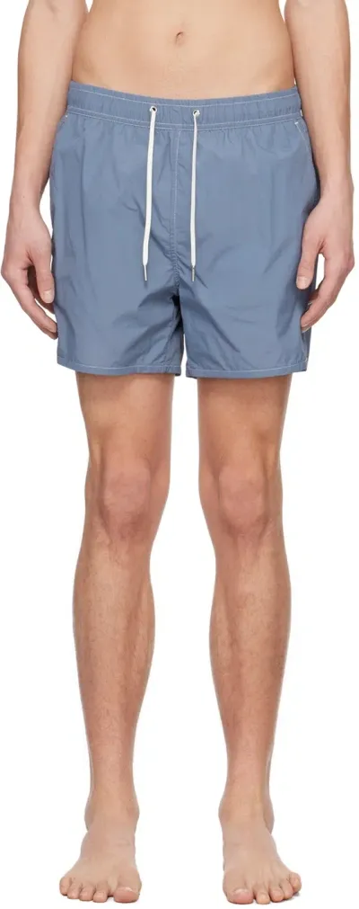 Cdlp Blue Drawstring Swim Shorts