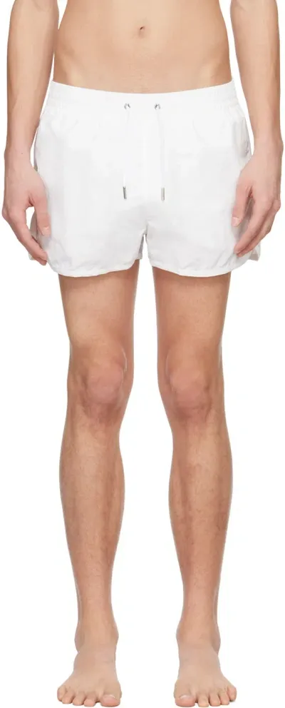 Cdlp White Drawstring Swim Shorts