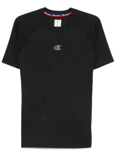 Champion Athletic Ergonomic T-shirt In Black