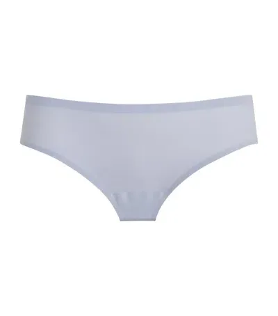 Chantelle Soft Stretch Brazilian Briefs In Blue