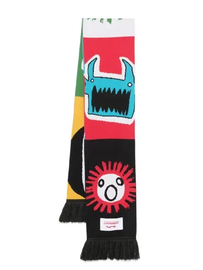 Charles Jeffrey Loverboy Football Scarf In Blue