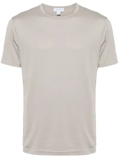 Che Round-neck T-shirt In Neutral