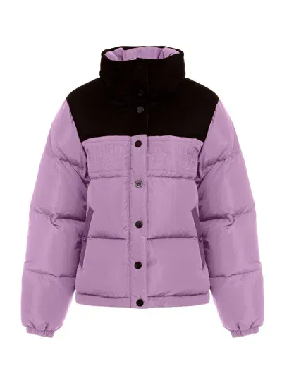 Chiara Ferragni Down Jacket In Purple