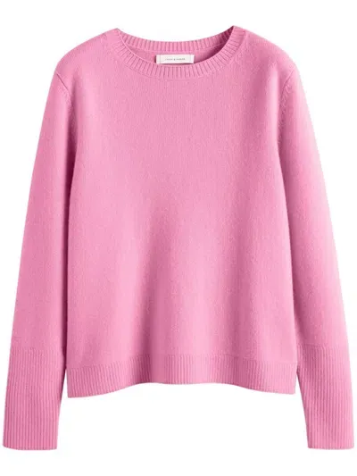 Chinti & Parker Cashmere Jumper In Pink