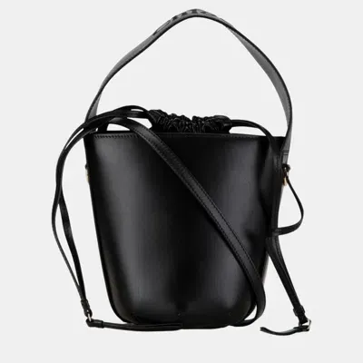 Pre-owned Chloé Black Leather Sense Bucket Bag