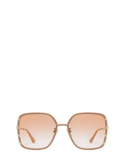 Chloé Woman Sunglass Ch0143s In Orange