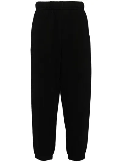 Chocoolate Drawstring Fastening Waist Pants In Black