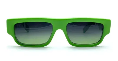 Chrome Hearts Girth Quake - Electric Sunglasses In Green