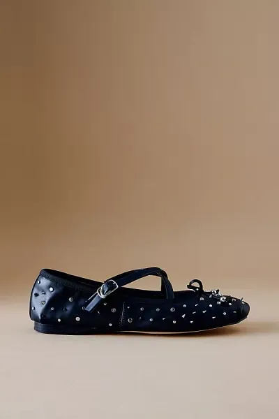 Circus Ny Zuri Studded Ballet Flats In Black