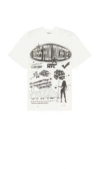 Civil Regime American Classic Oversized Tee In 버터