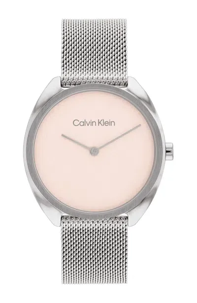 Ck Calvin Klein New Collection Watches Mod. 25200269 In Metallic