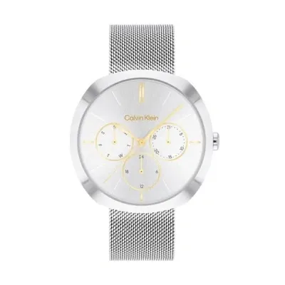 Ck Calvin Klein New Collection Watches Mod. 25200338 In Metallic