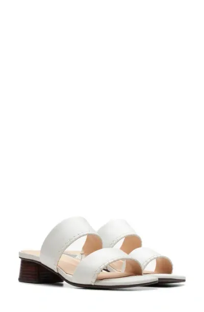 Clarks Serina35 Mule In White