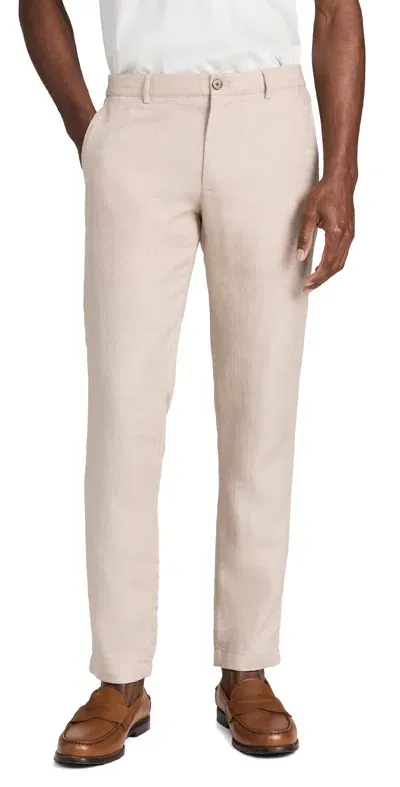 Club Monaco Connor Linen Pants Khaki