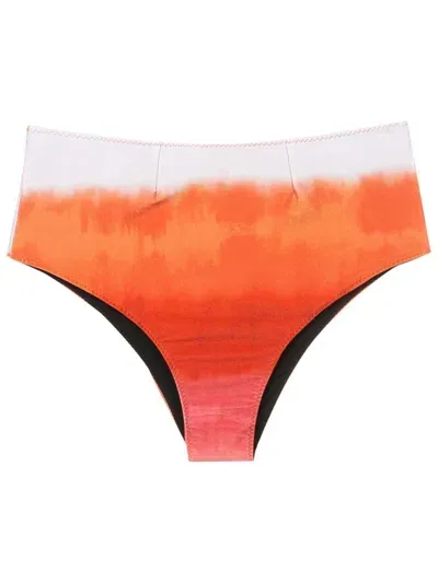 Clube Bossa Casall High-rise Bikini Bottoms In Orange