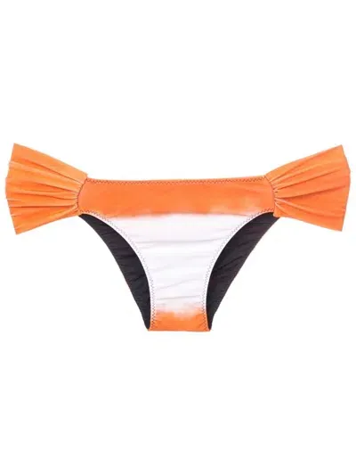 Clube Bossa Ricy Ombré Bikini Bottoms In Orange