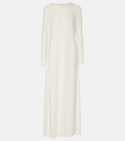 Co Crêpe Maxi Dress In White