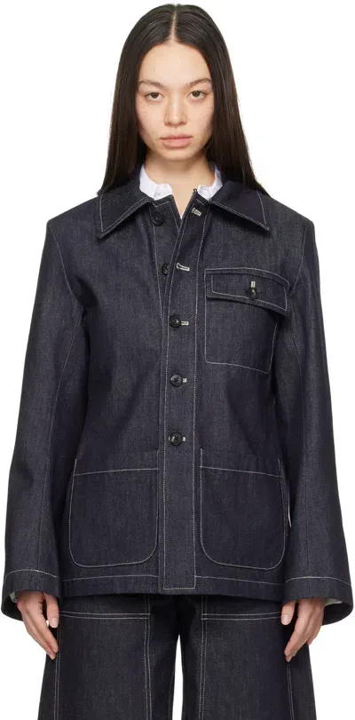 Co Indigo Raw Denim Jacket