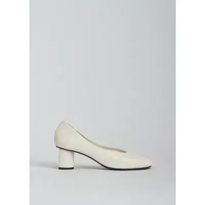 Co Women's Leather Pumps In Ivory