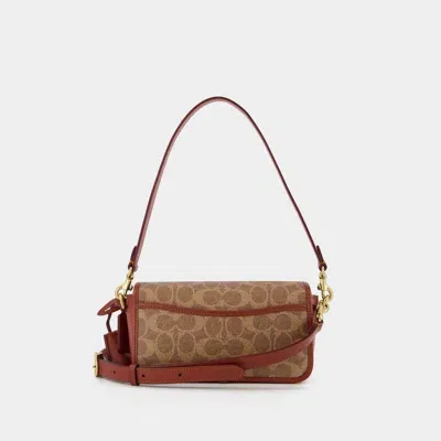 Coach Hobo Studio Baguette In Brown