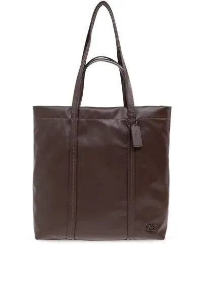 Coach Logo In Brown