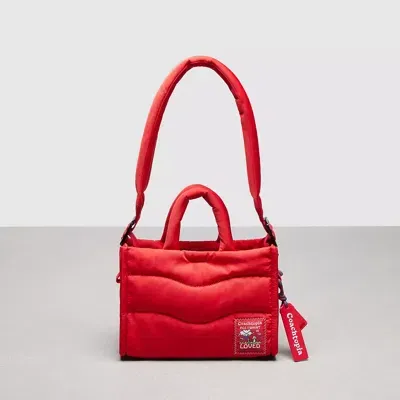 Coach Topia Loop Bauschige Mini Tote In Red