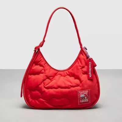 Coach Topia Loop Ergo Tasche Mit Wolkensteppung In Red