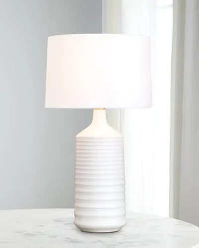 Coastal Living By Regina Andrew Temperance Ceramic Table Lamp In White