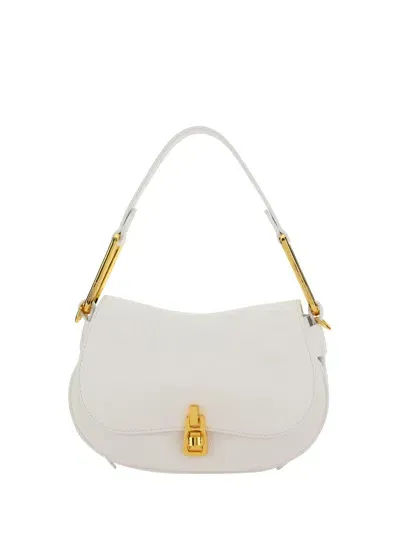 Coccinelle Maggie Shoulder Bag In White