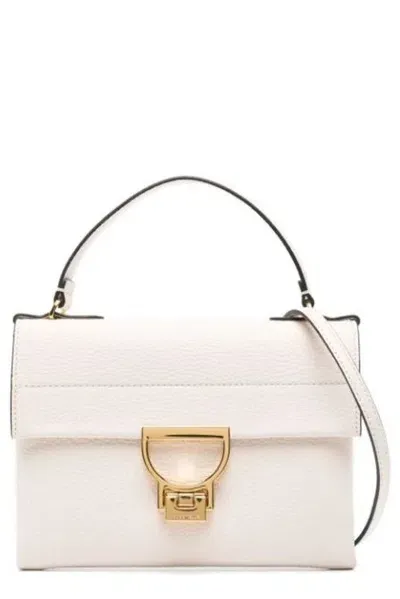 Coccinelle Mini Arlettis Tote Bag In White